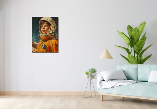 Obraz 50x70cm Pionierka Kosmosu na Arena.pl