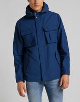 LEE FISHERMAN ANORAK MĘSKA KURTKA ZIMOWA WASHED BLUE L86UKCLR 2XL