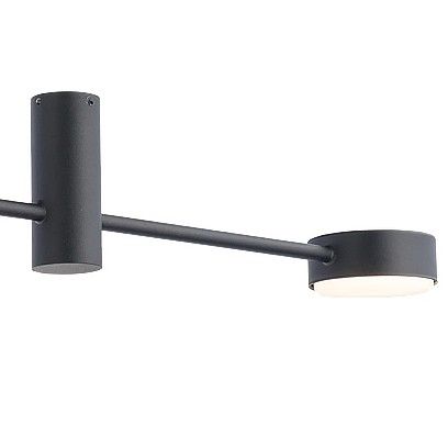 Industrialna LAMPA sufitowa ORBIT 7943 Nowodvorski metalowe kinkiet do kuchni czarny zdjęcie 3
