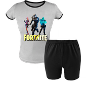 Krótka Piżama dziecięca Fortnite - Nowy Sezon