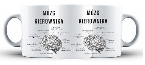 Kubek ceramiczny Mózg Kierownika na Arena.pl