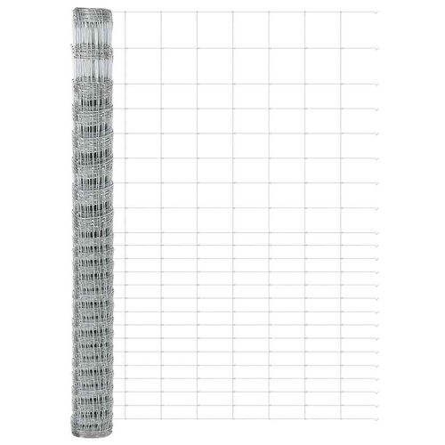 Ogrodzenie pastwiskowe Srebrny 25 x 1.6 m Stal galwanizowana na Arena.pl