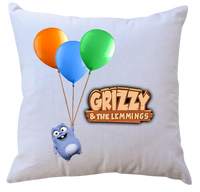 Poduszka Grizzy i Lemingi