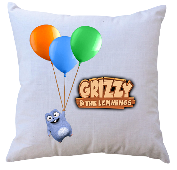 Poduszka Grizzy i Lemingi zdjęcie 1