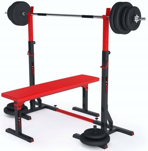 Stojaki pod sztangę regulowane asekuracja stojak do ćwiczeń 2sz ZIDER na Arena.pl