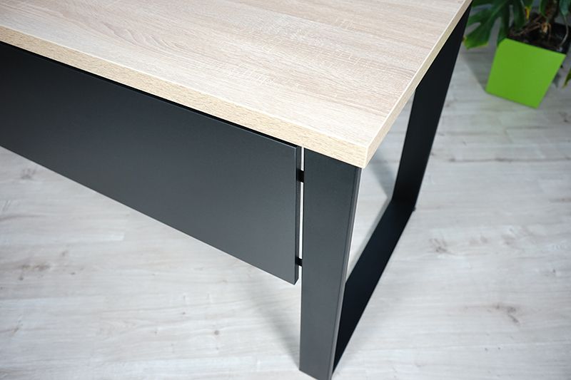 Biurko Neptun blenda Dąb Sonoma 120x68 MebleKreator zdjęcie 7