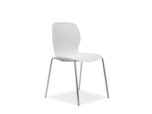 KRZESŁO ESTER CHROM/BIAŁY na Arena.pl