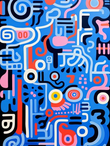 Plakat 75x100cm Rytmiczne Echo zdjęcie 1