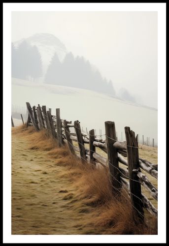 Plakat 53x81cm Spowity Mgłą na Arena.pl