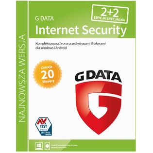 G Data Internet Security 2+2 / 20mc