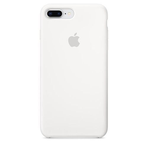 Apple Silicone Case - Silikonowe etui iPhone 8 Plus / 7 Plus (biały) na Arena.pl