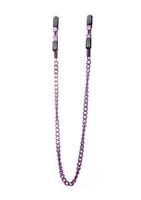 adjustable nipple clamps - purple