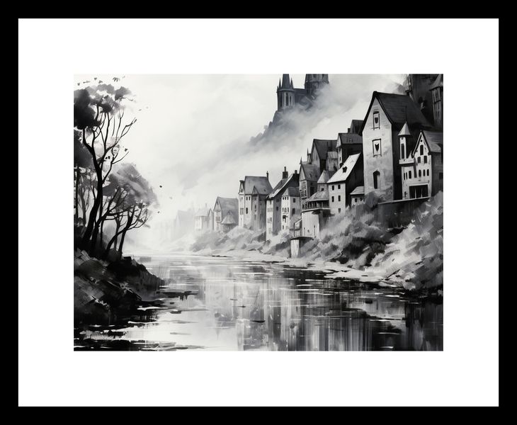 Plakat 20x15cm Mglisty Refleks zdjęcie 3