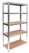 Regał magazynowy metalowy Gockowiak 180 x 90 x 40 cm max 175 kg na półkę