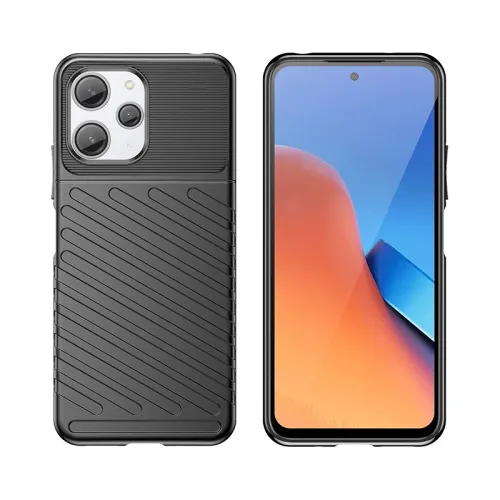 pancerne etui xiaomi redmi 12 thunder case - czarne na Arena.pl