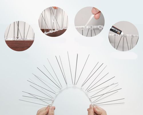 10x METALOWE KOLCE NA PTAKI GOŁĘBIE GĘSTE PRZECIW PTAKOM KUNOM NIERDZEWNE na Arena.pl