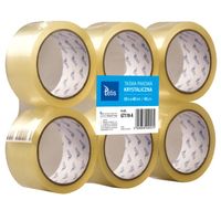 TAŚMA PAKOWA 48MM X 50M TETIS KRYSTALICZNA