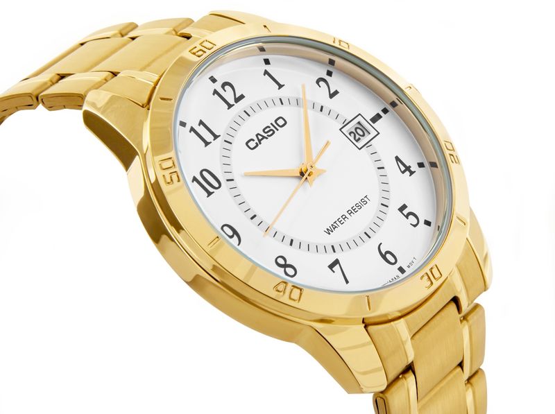 zegarek męski casio mtp-v004g-7budf + box zdjęcie 3