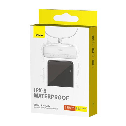 wodoodporne etui baseus aquaglide (białe) na Arena.pl