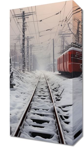 Obraz 20x40cm Podróż po Torach zdjęcie 1