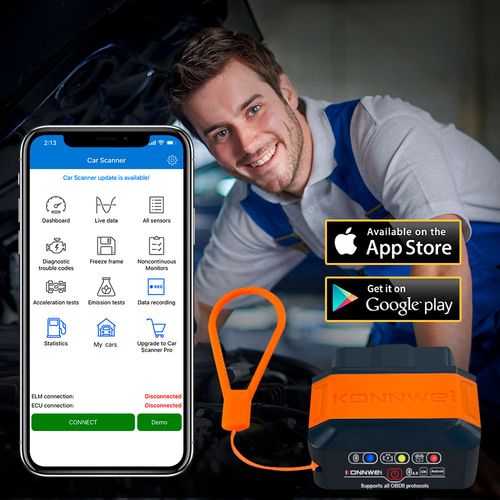 Interfejs diagnostyczny Konnwei KW906 tester Bluetooth ANDROID iOS na Arena.pl