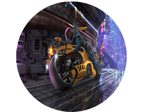 Podkładka pod myszkę Cyberpunk na Arena.pl