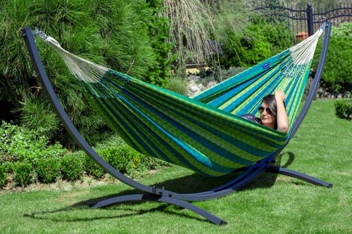 POTENZA ocynkowany mocny stelaż do hamaka, 220kg na Arena.pl