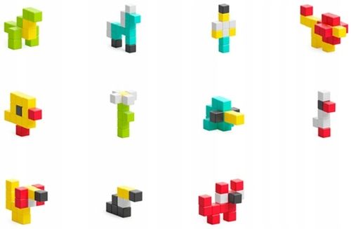 PIXIO KLOCKI MAGNETYCZNE 50 SZTUK DESIGN SERIES na Arena.pl