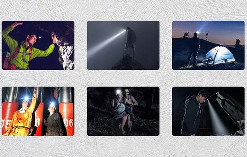 SUPERFIRE LATARKA CZOŁOWA AKUMULATOROWA CZOŁÓWKA LAMPKA NA GŁOWĘ LED 110LM na Arena.pl