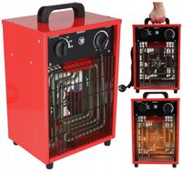 Nagrzewnica Elektryczna 3,3kW Farelka Termostat Regulacja Temperatury