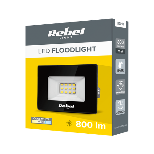 Reflektor LED Rebel 10W na Arena.pl
