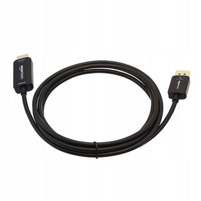 Kabel AmazonBasic DP12UH-6FT-SP DisplayPort - HDMI 1,8 m na Arena.pl