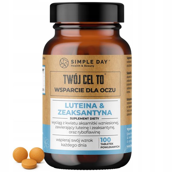 Twój Cel to Luteina & Zeaksantyna - 100 tabl. zdjęcie 1
