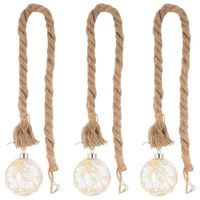 Zestaw LED kulek świetlnych na sznurku, 20 LED, ciepła biel