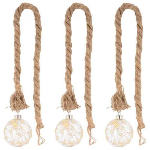 Zestaw LED kulek świetlnych na sznurku, 20 LED, ciepła biel na Arena.pl