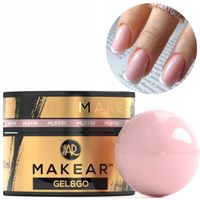 Makear Gel&Go GG04 Żel budujący do paznokci bez piłowania Muffin 50ml