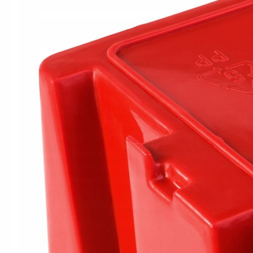 Kuweta pudełko organizer 20x NP6 czerwone na Arena.pl