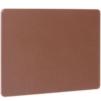 deska kuchenna haccp do mięsa wędlin gn 1/1 530 x 325 mm - brązowa