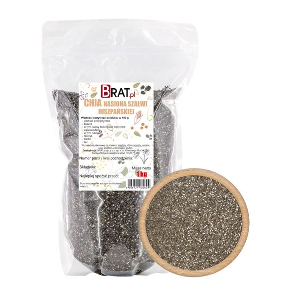 Nasiona chia 1kg zdjęcie 1