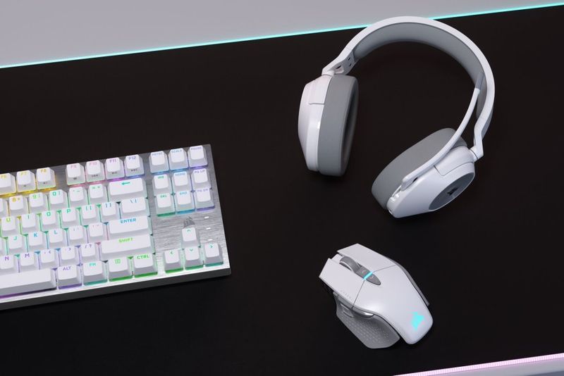 Słuchawki Corsair HS55 Wireless (White) zdjęcie 6