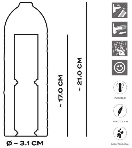 Suck-O-Mat 3 Perf. Sleeve Xl na Arena.pl