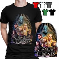 KOSZULKA T-SHIRT MĘSKI WZORY DO WYBORU - GRA O TRON GAME OF THRONES - XS
