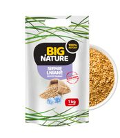 Siemię lniane ZŁOTE ziarno 1kg Duża Paka - BIG NATURE