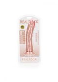 curved realistic dildo with suction cup   8/ 20,5 cm