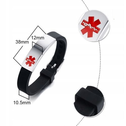 Bransoletka Medyczna Kardiowerter Defibrylator ICD na Arena.pl