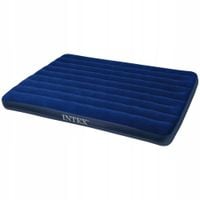 Materac dmuchany dwuosobowy welurowy 191x137 cm INTEX 64758