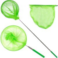 SIATKA NA MOTYLE I OWADY SKŁADANA TELESKOPOWA 37-85CM ZIELONA