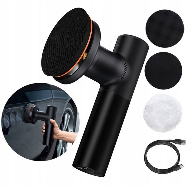 BASEUS POLERKA BEZPRZEWODOWA 30W DO SAMOCHODU MASZYNA POLERSKA DO KAROSERII zdjęcie 10