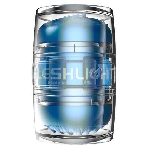 fleshlight alien quickshot - kompaktowy model niebieski, system na Arena.pl