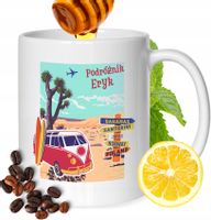 Kubek Dla Eryka Kolegi Przyjaciela Męża Z Nadrukiem Biały 330Ml